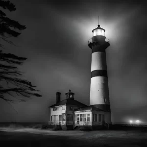 Ghosts of Wood Island and its Haunted Wood Island Lighthouse - Photo